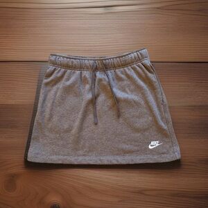 Womens Small Nike Sportswear Fleece Mid-Rise Skirt Brown HV2344-214 (S)